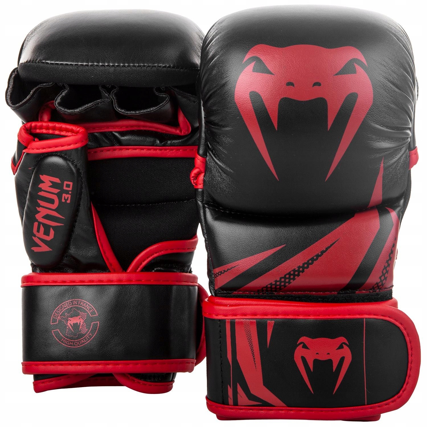 Rękawice Mma Sparingowe Venum Challenger 3.0 Czarno/Czerwone roz. M