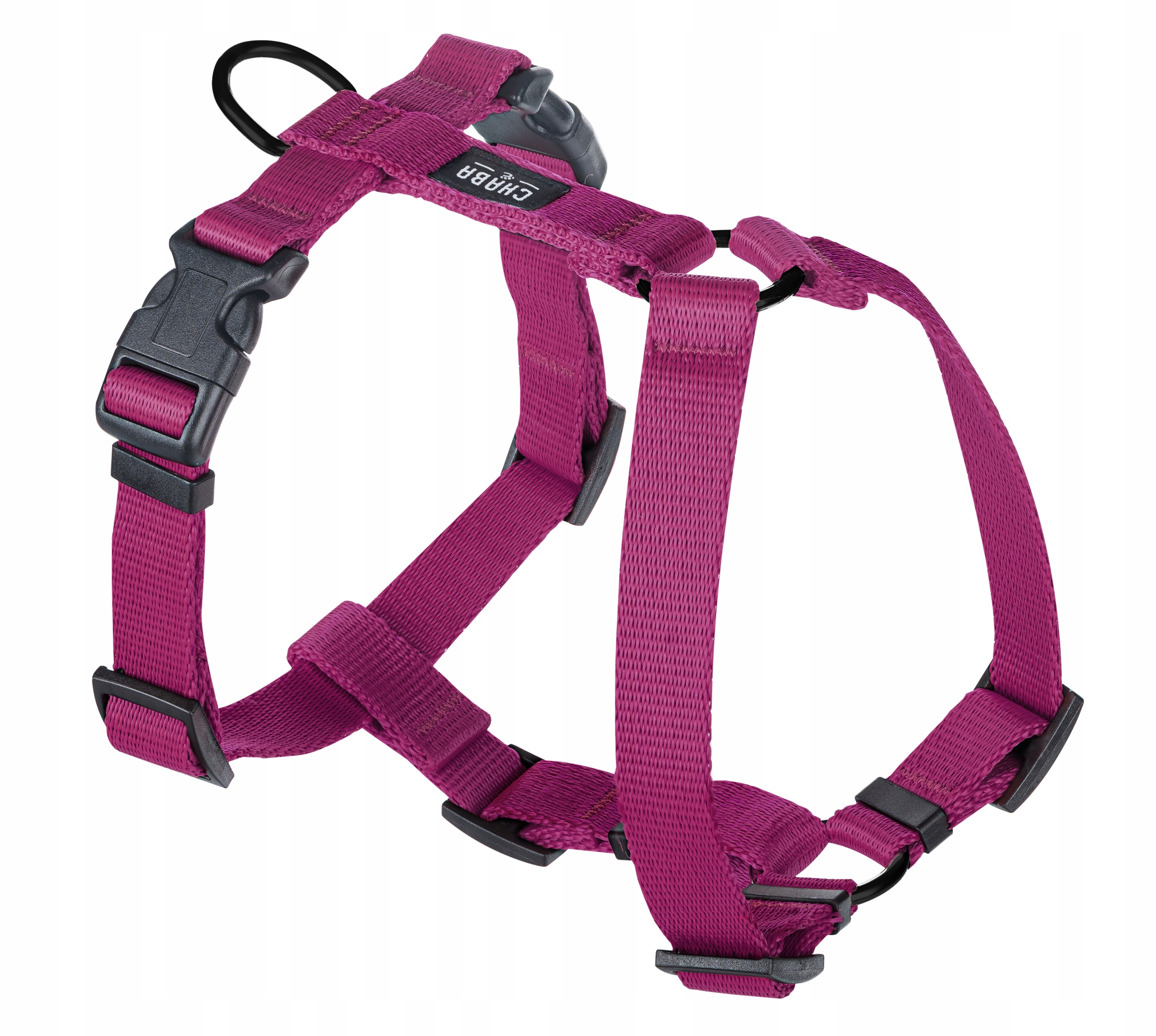 Levně Chaba Popruhy Guard "XL" Vínové 45-85 65-95,5 cm