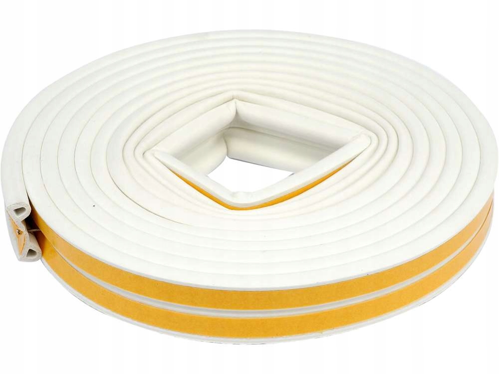 

Uszczelka samoprzylepna drzwi okna 9x6mm P 10m