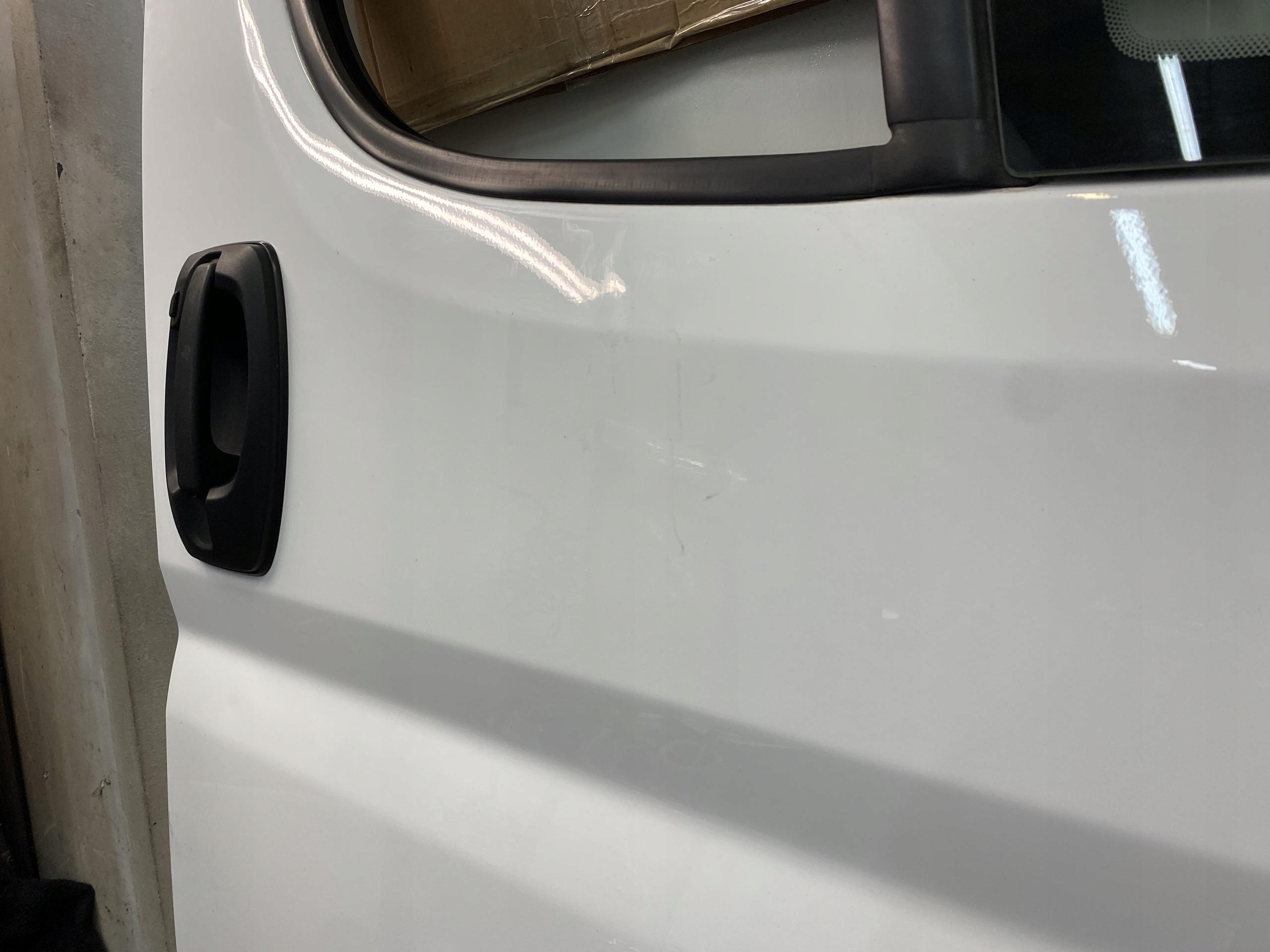 DUCATO BOXER JUMPER 14- door front right BIALE 2 mouldings