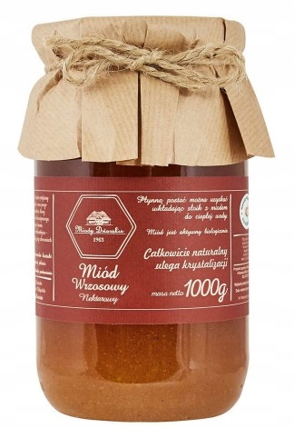 Levně Dvorské medy Včelí med 100% vřesový nektarový 1 kg