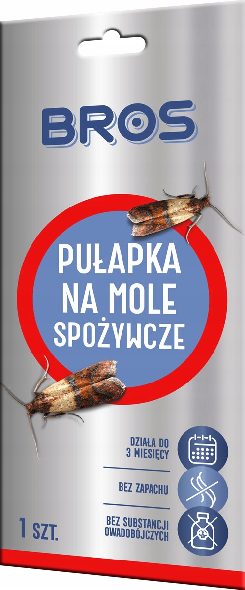

Bros Pułapka na mole spożywcze feromonowa lep