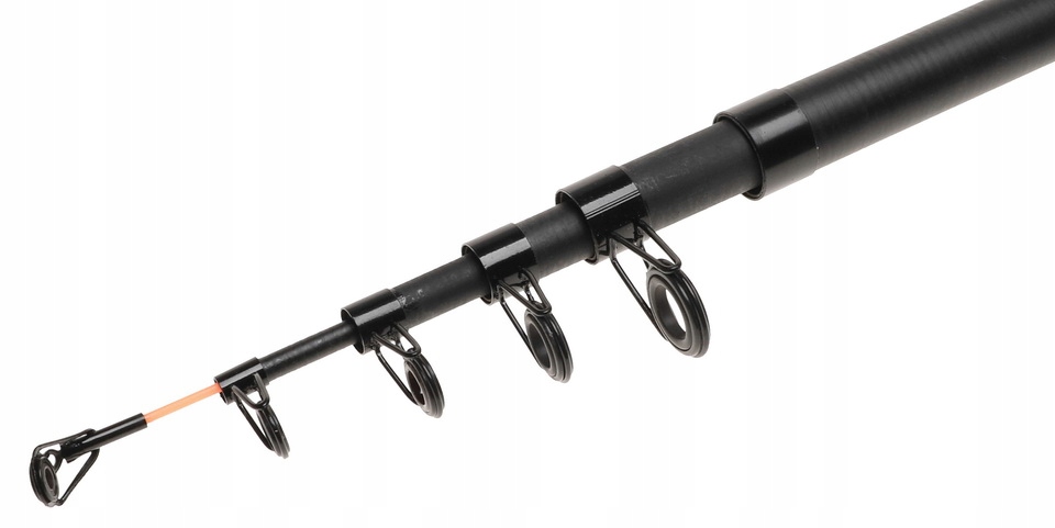 WĘDKA Teleskopowa Węglowa SPINNING 2,4m Składana RUMPOL 240cm 110014 Konstrukcja wędki teleskopowe
