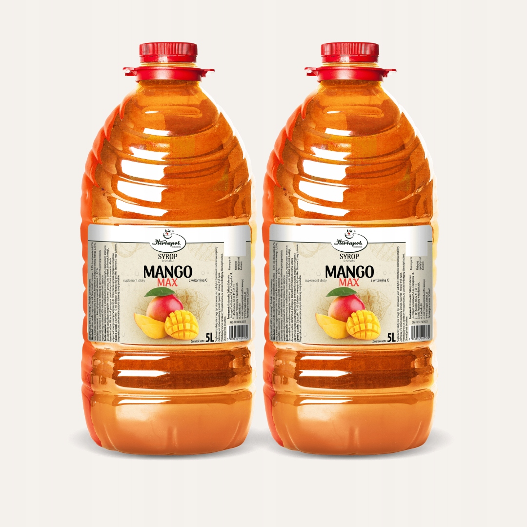 Syrop Mango Z Witaminą C 5L Herbapol Kraków