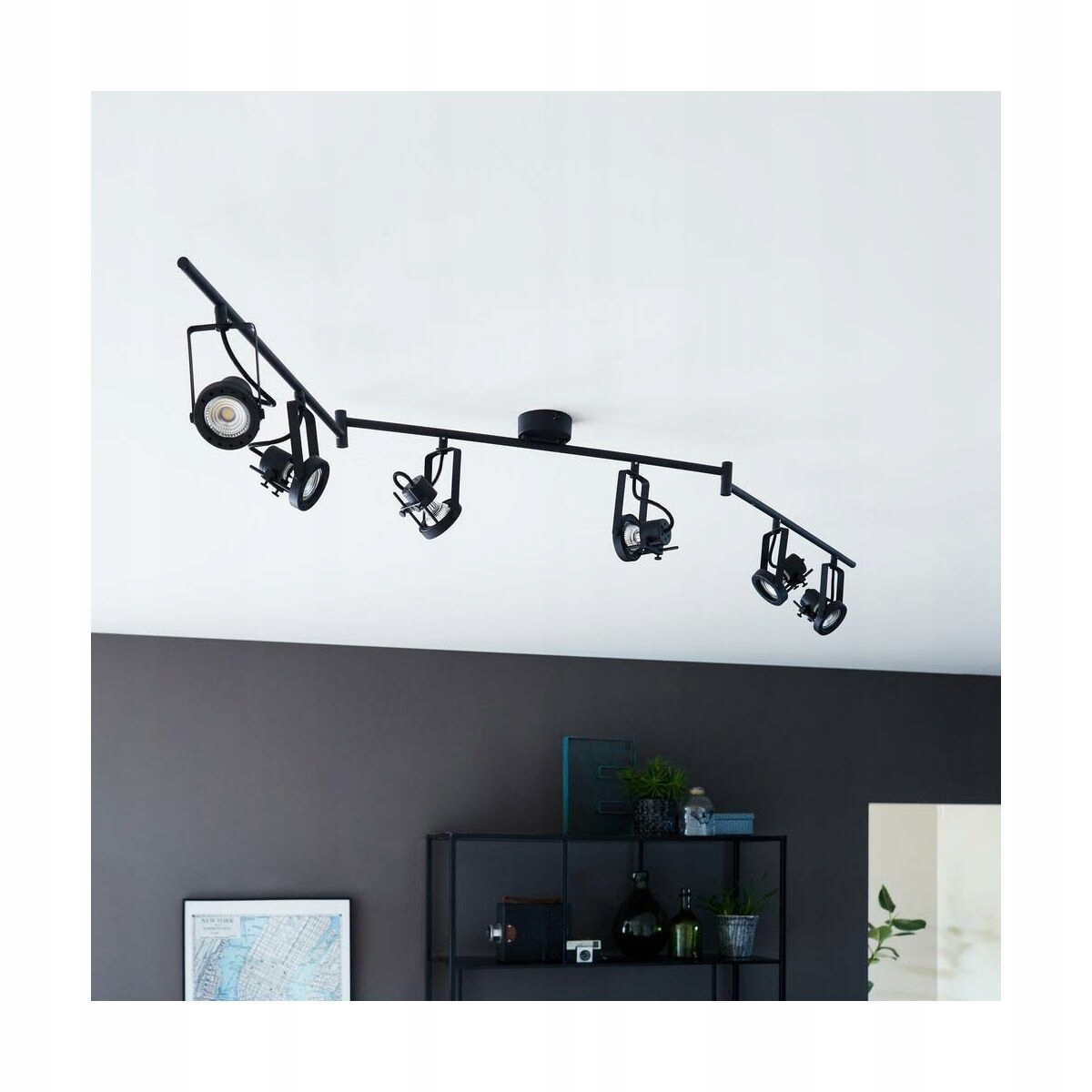 Reflektorová lišta Technic čierna GU10 Inspire