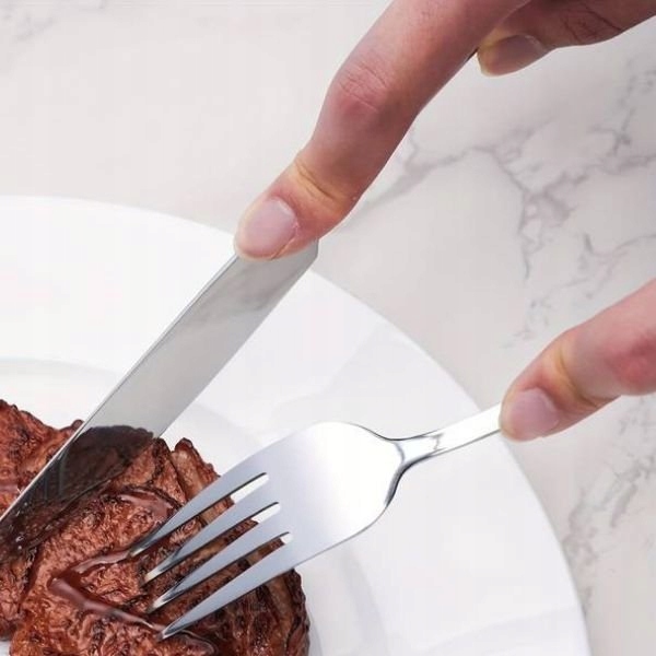 KOMPLET ZESTAW SZTUĆCÓW 6 OSÓB ZESTAW 24 ELEMENTY - TABLEWERE SERIES Liczba osób 6