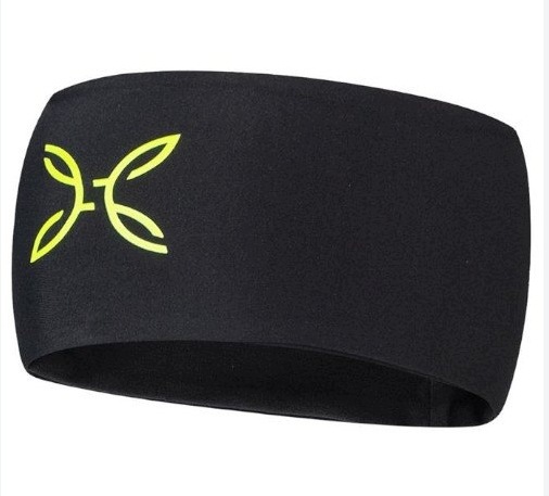 opaska sportowa na głowę Montura Broken Light Band- czarna- S (55-56 cm)