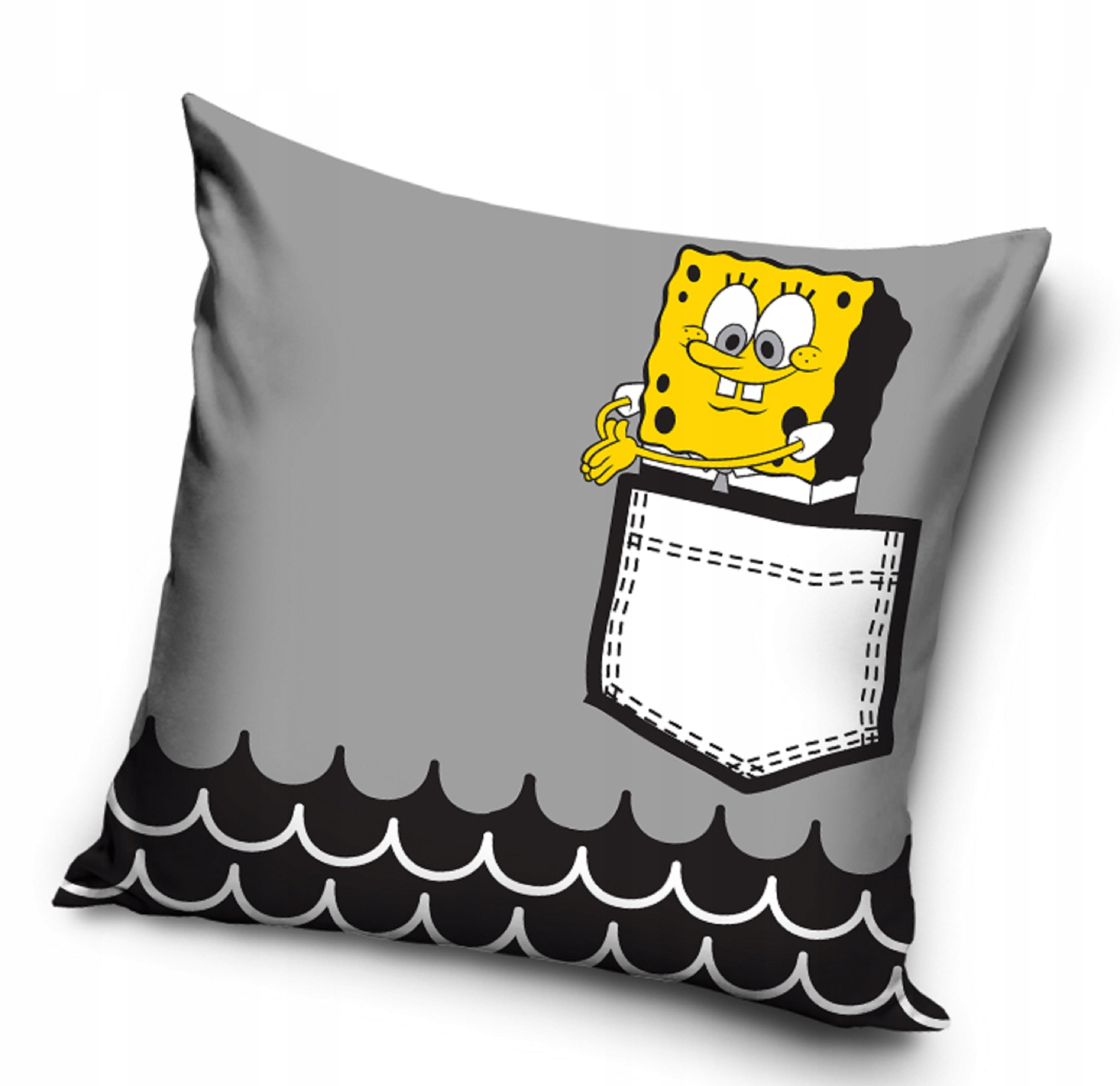 

poszewka na jasiek 40x40 Spongebob kanciastoporty