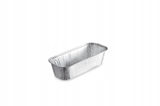 

Foremki aluminiowe prostokątne 600ml/100 sztuk