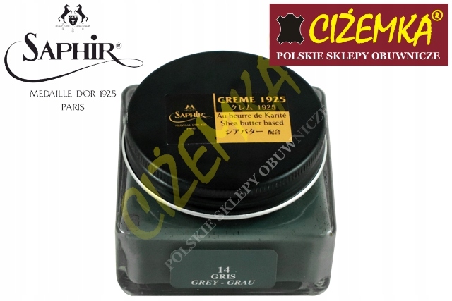 SAPHIR MEDAILLE`DOR POMMADIER PASTA KREM 14 SZARY Marka inna