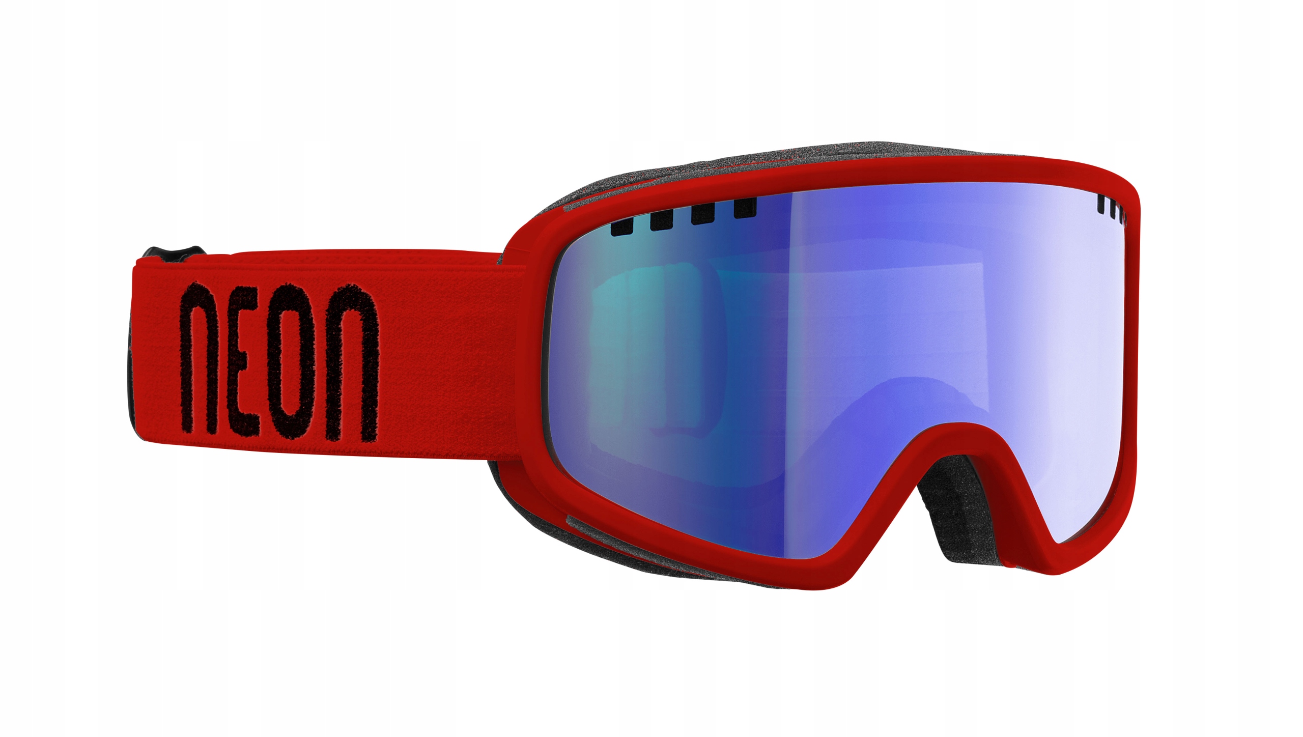 Lyžařské Brýle Neon Jolly Red Mirror Blue CAT2