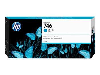 Hp Ink Cartridge 746/Cyan/300 ml