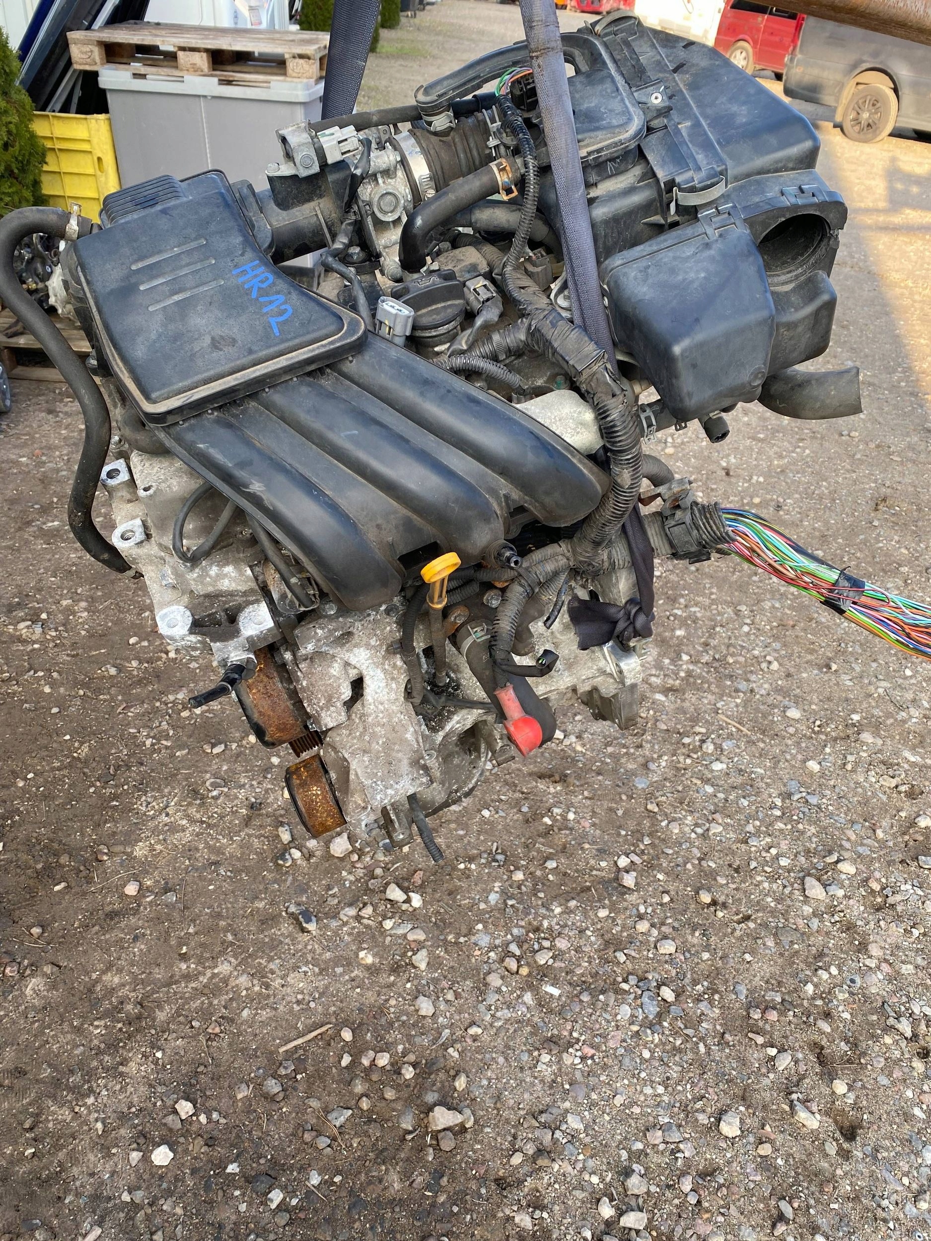 NISSAN NOTE MICRA K13 1.2 AUTOMAT complete engine HR12