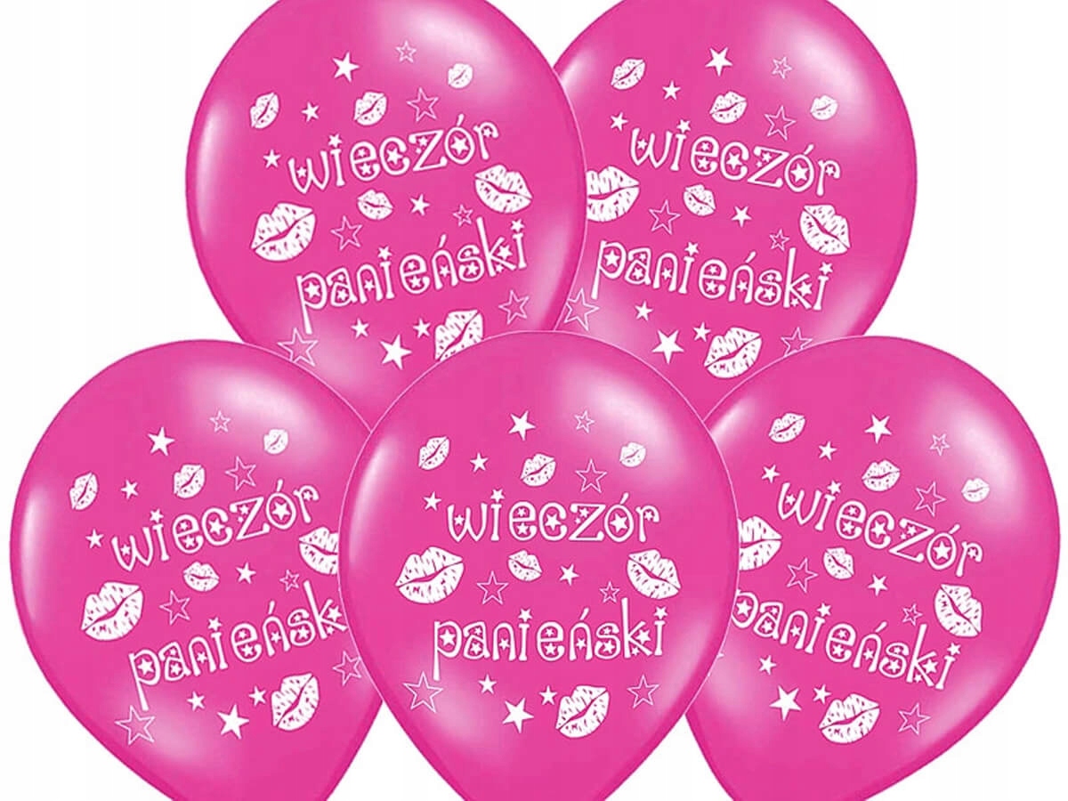 

Balony na Wieczór Panieński - 37 cm 50 szt balon