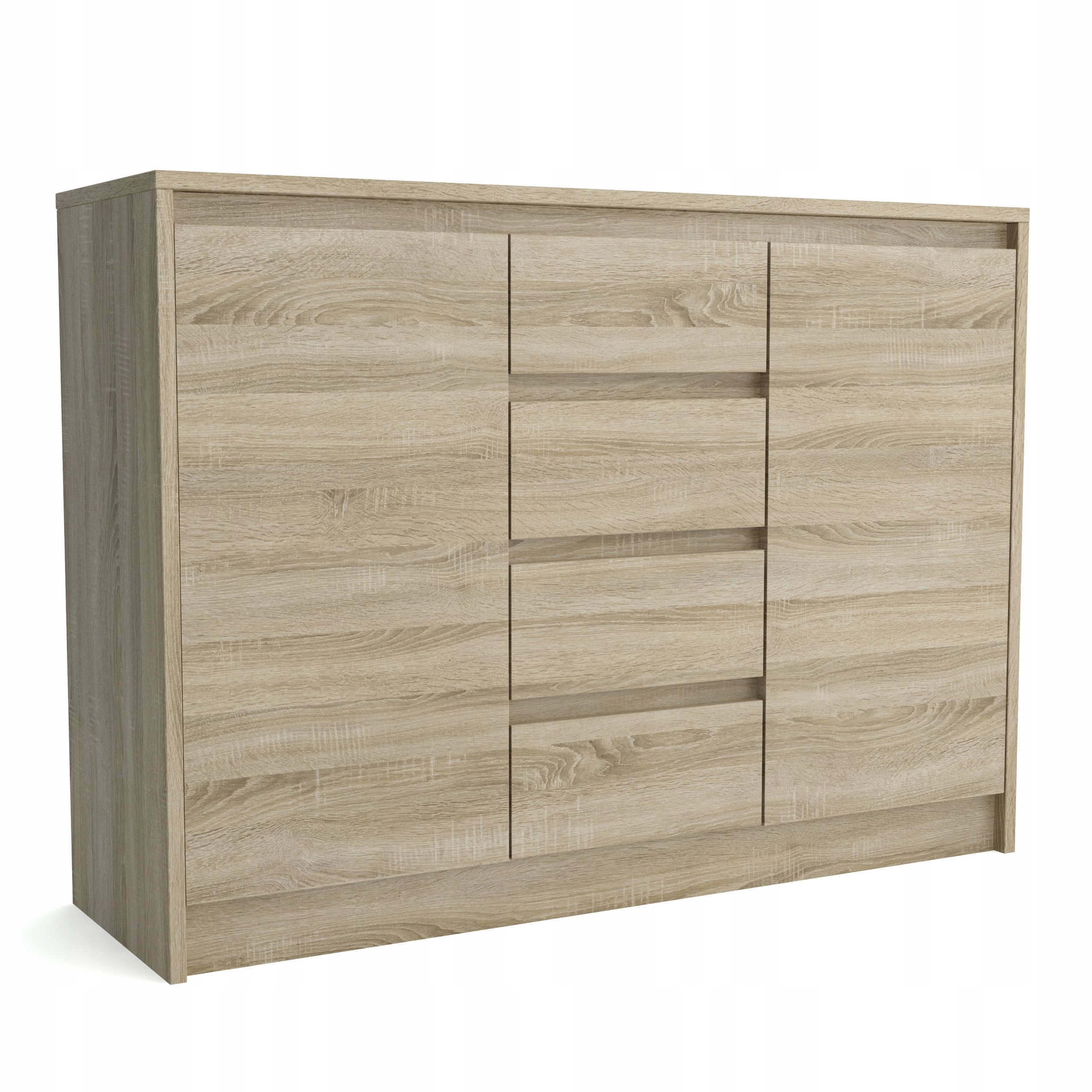 Komoda Astorre 113 cm do obývacího pokoje Ložnice Dub Sonoma