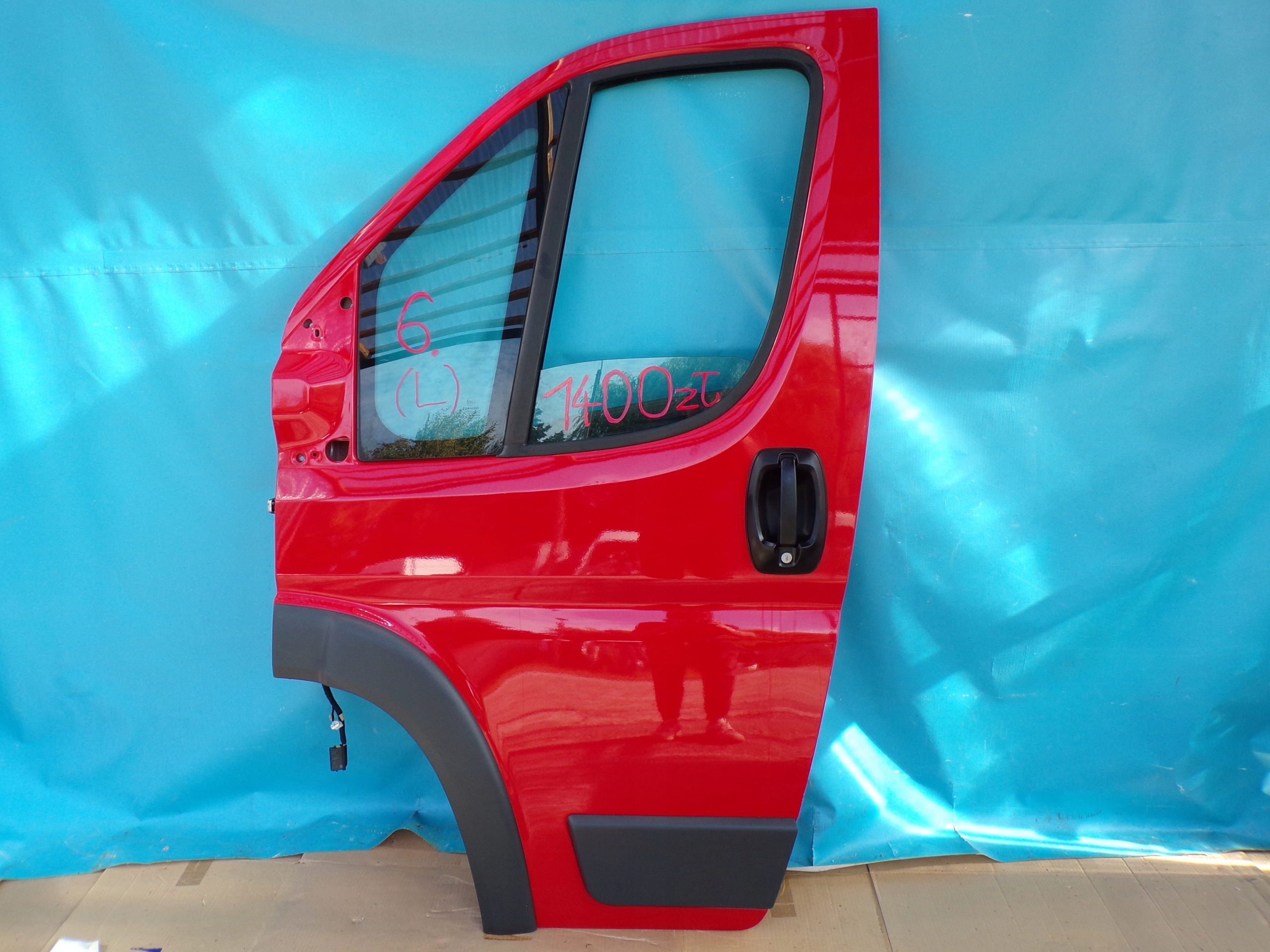 DUCATO JUMPER BOXER Max door front left front red do ZALOZENIA