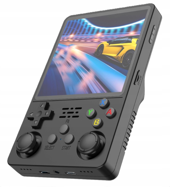 Konsola Retro do Gier R36 Plus – 4.0"– 64GB–Wi-Fi System Arkos Czarna