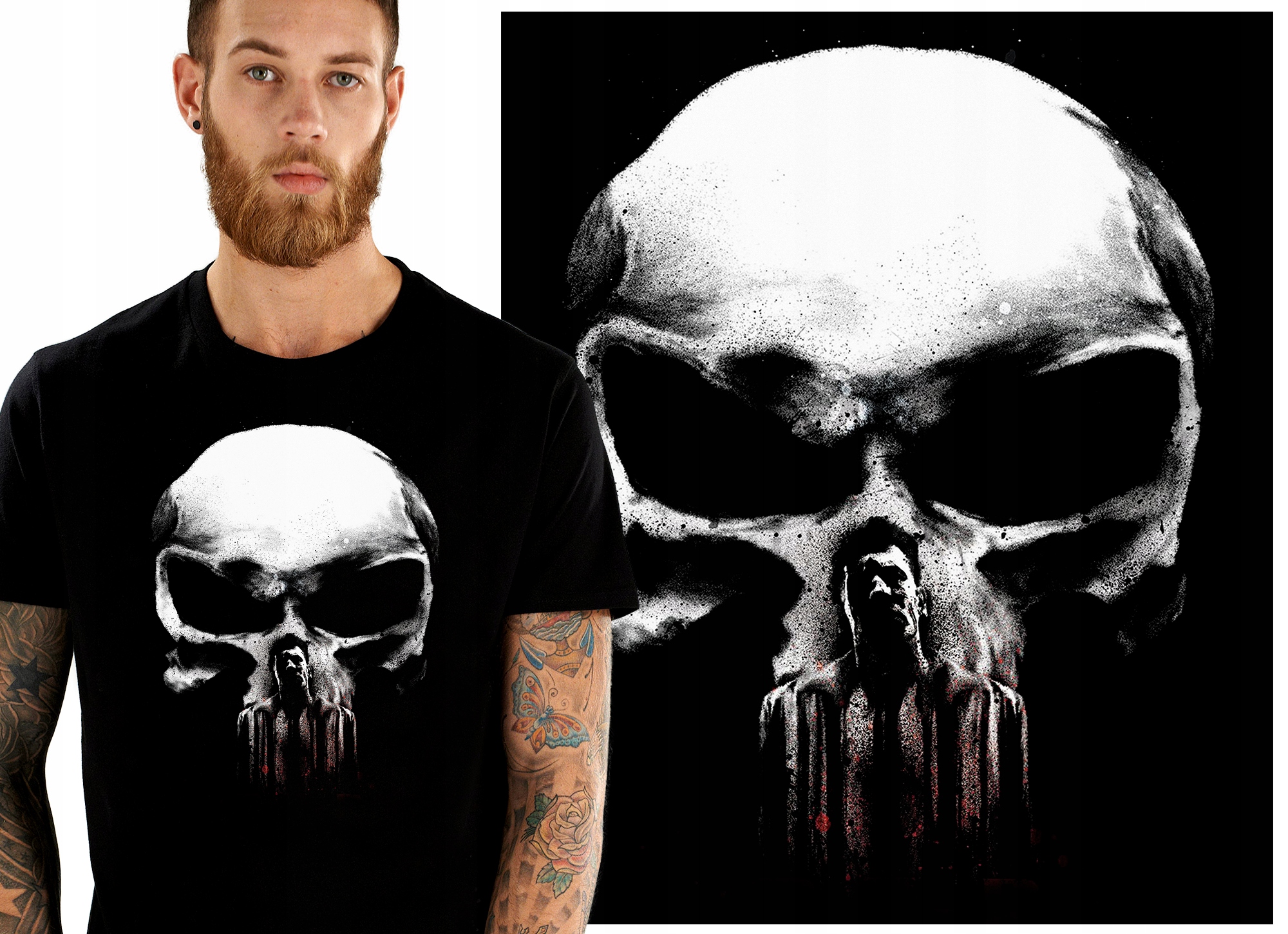 

Punisher Mściciel T Shirt Koszulka Męska S