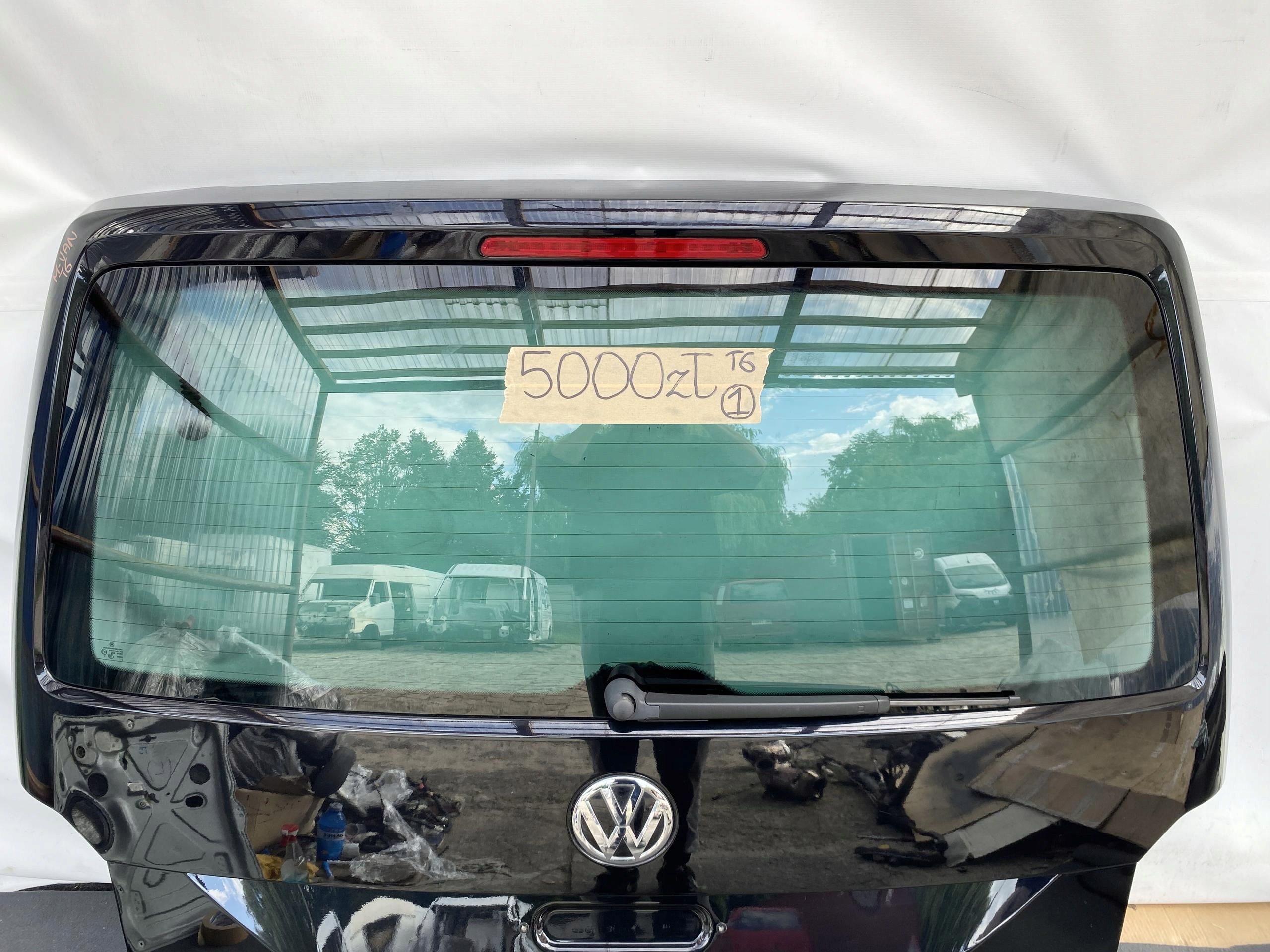 VW T6 CARAVELLA MULTIVAN 15- boot doors rear part black KAMERA electrical