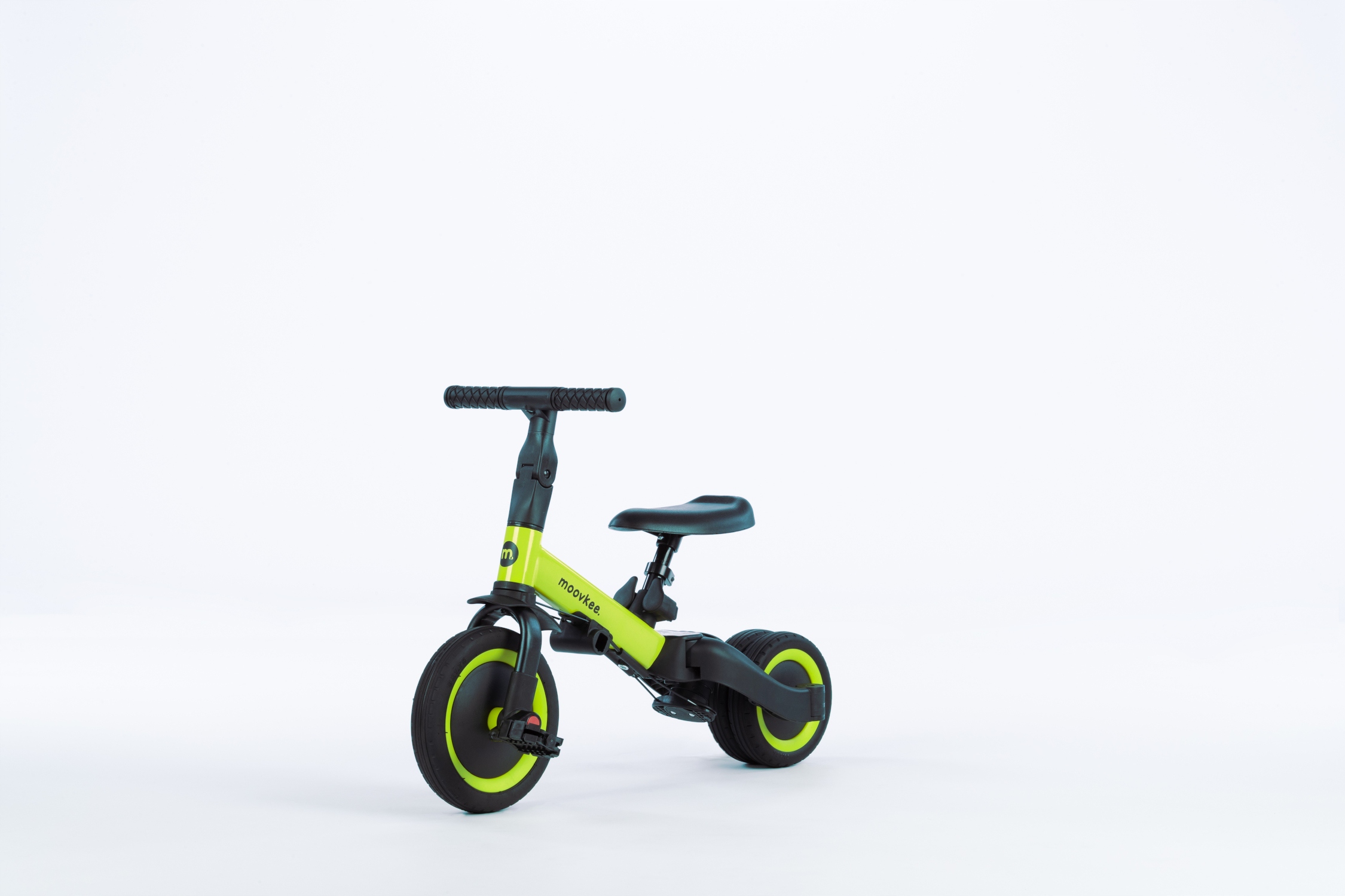 Rowerek biegowy Mike 6w1Moovkee Fresh green. Hamulec Brak