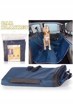 Autopotah ochranný na sedadla 141x134cm modrá