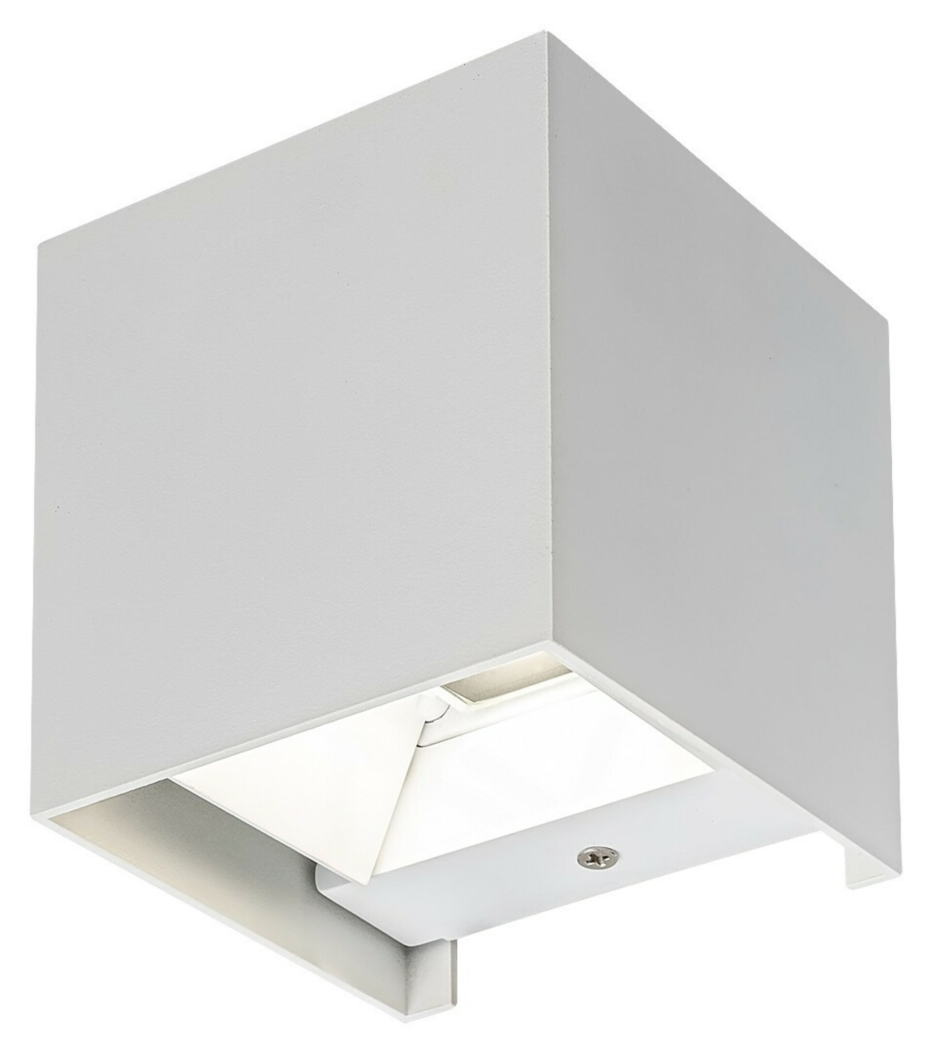 Rabalux Solin venkovní nástěnné svítidlo G9 IP54 matná bílá 100x100mm