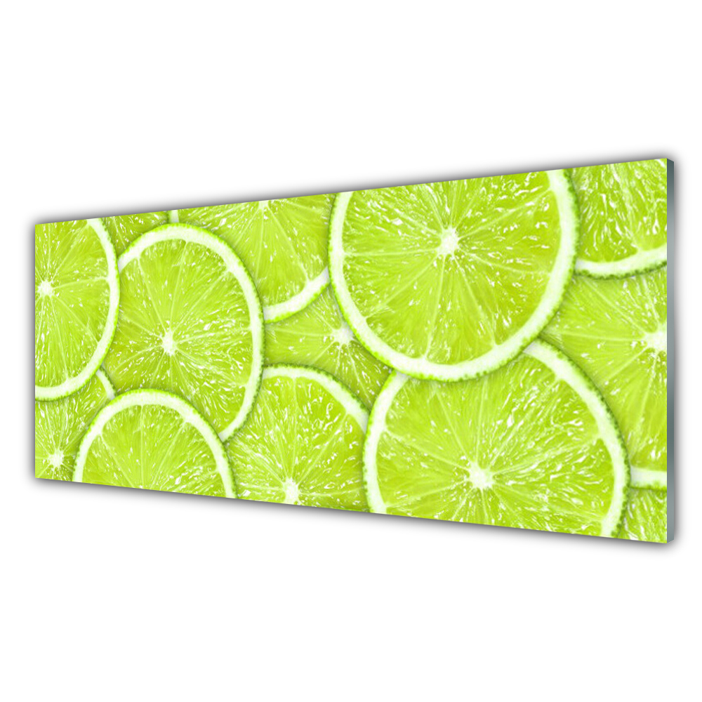 

Fotoobraz akryl 125x50 cm Limonka Jedzenie Kuchnia