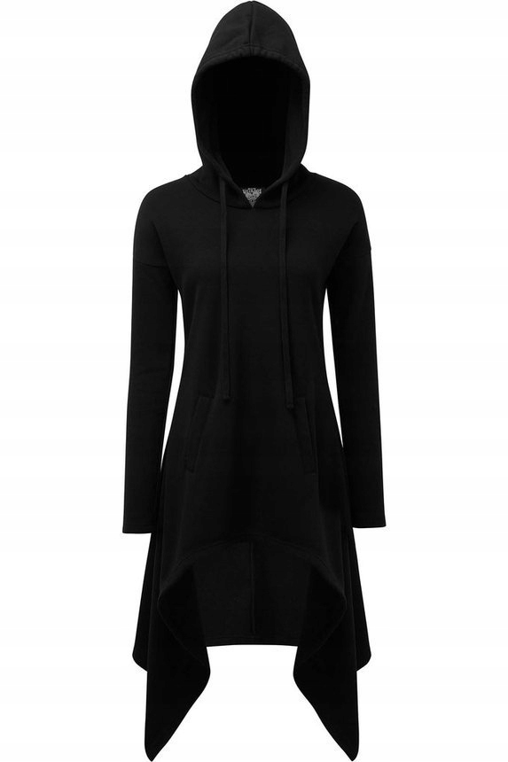 bluza KILLSTAR - DUNGEONESS, z kapturem [XL] Kolor czarny