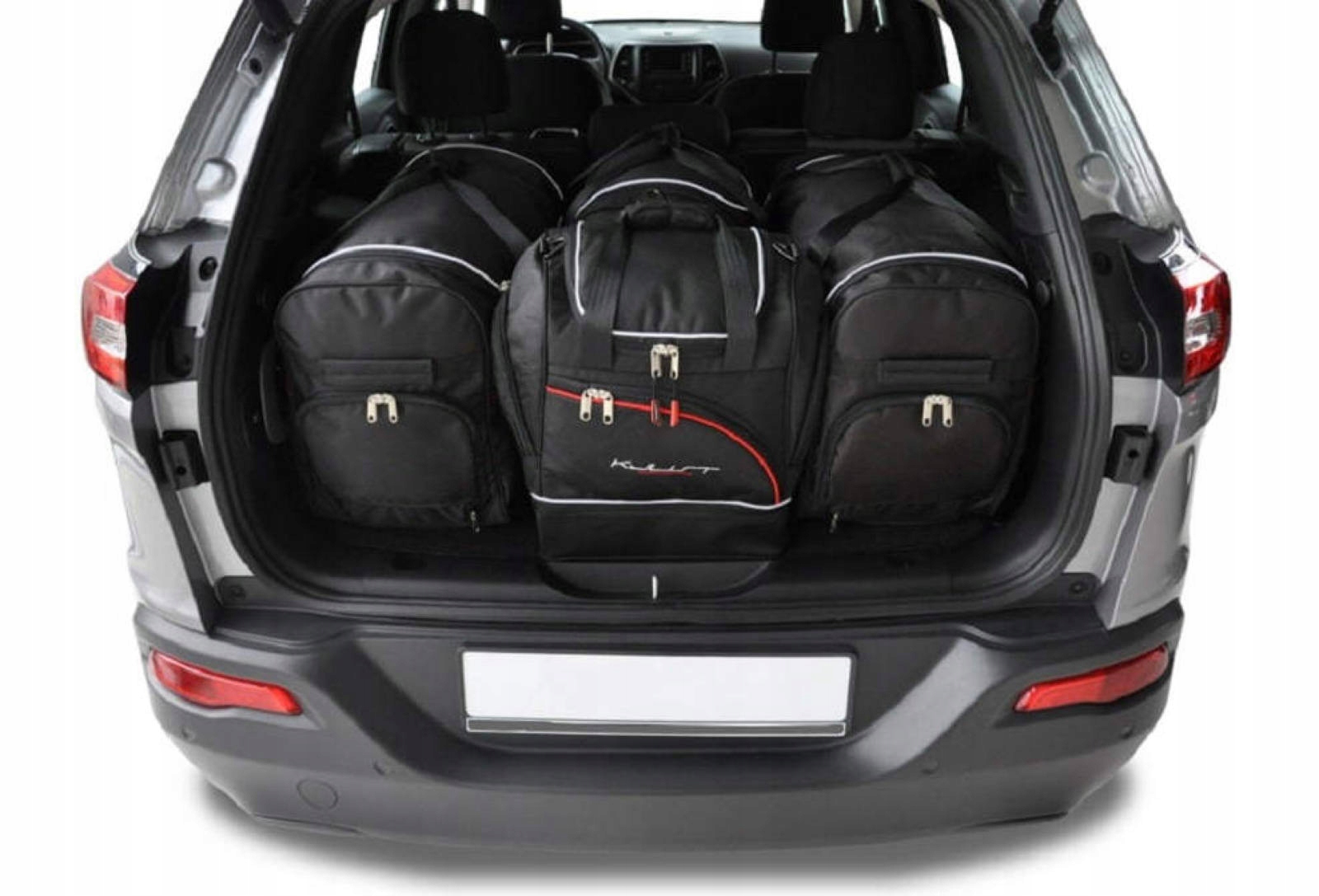 J&j Automotive Sada 4ks cestovných tašiek Sport pre Jeep Cherokee 2014+