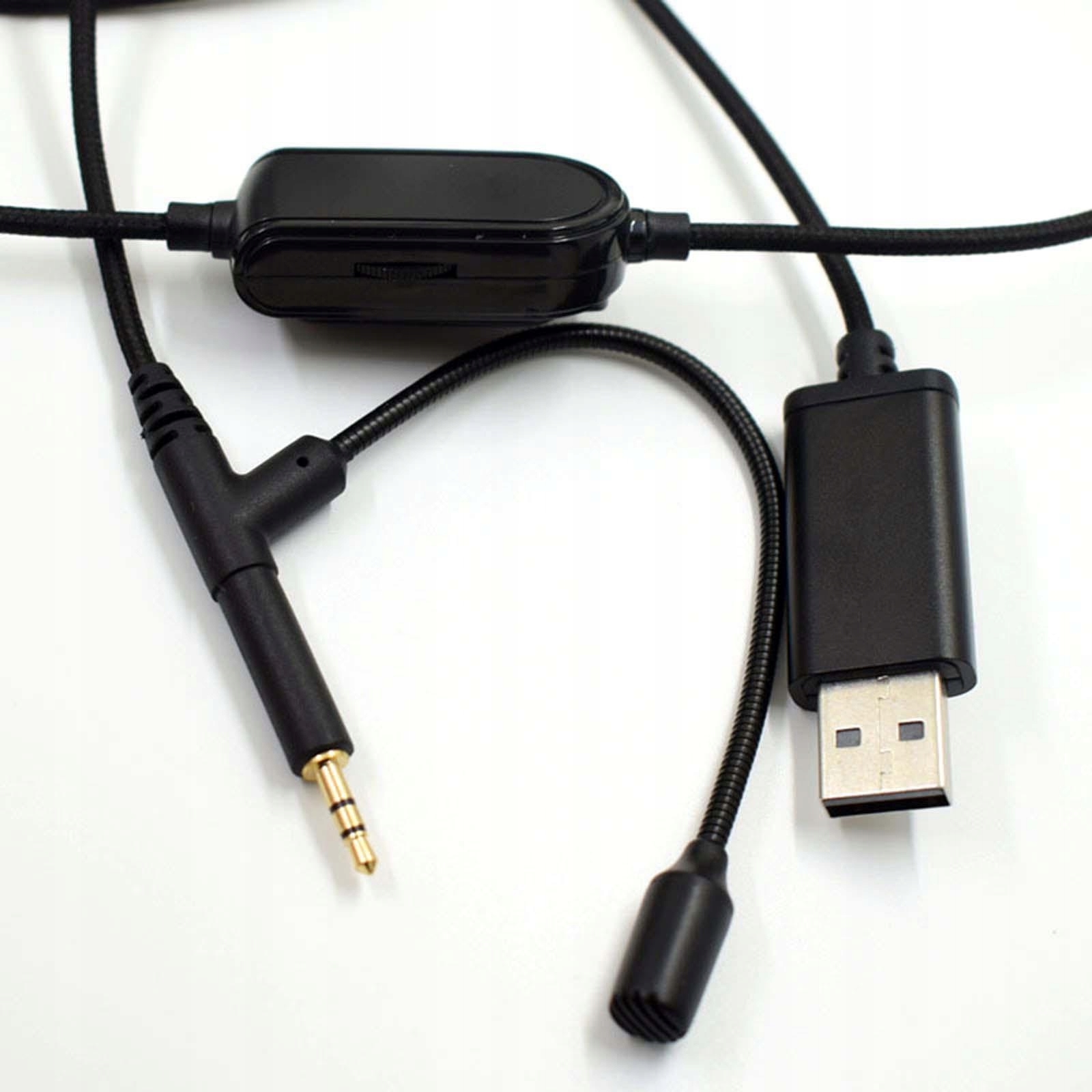 Kabel do słuchawek 2,5 mm z mikrofonem do Kolor bezbarwny