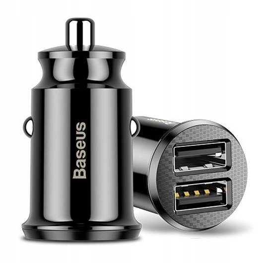 ZESTAW Baseus 3.1A ładowarka samochodowa + USB-C Napięcie wyjściowe 5 V