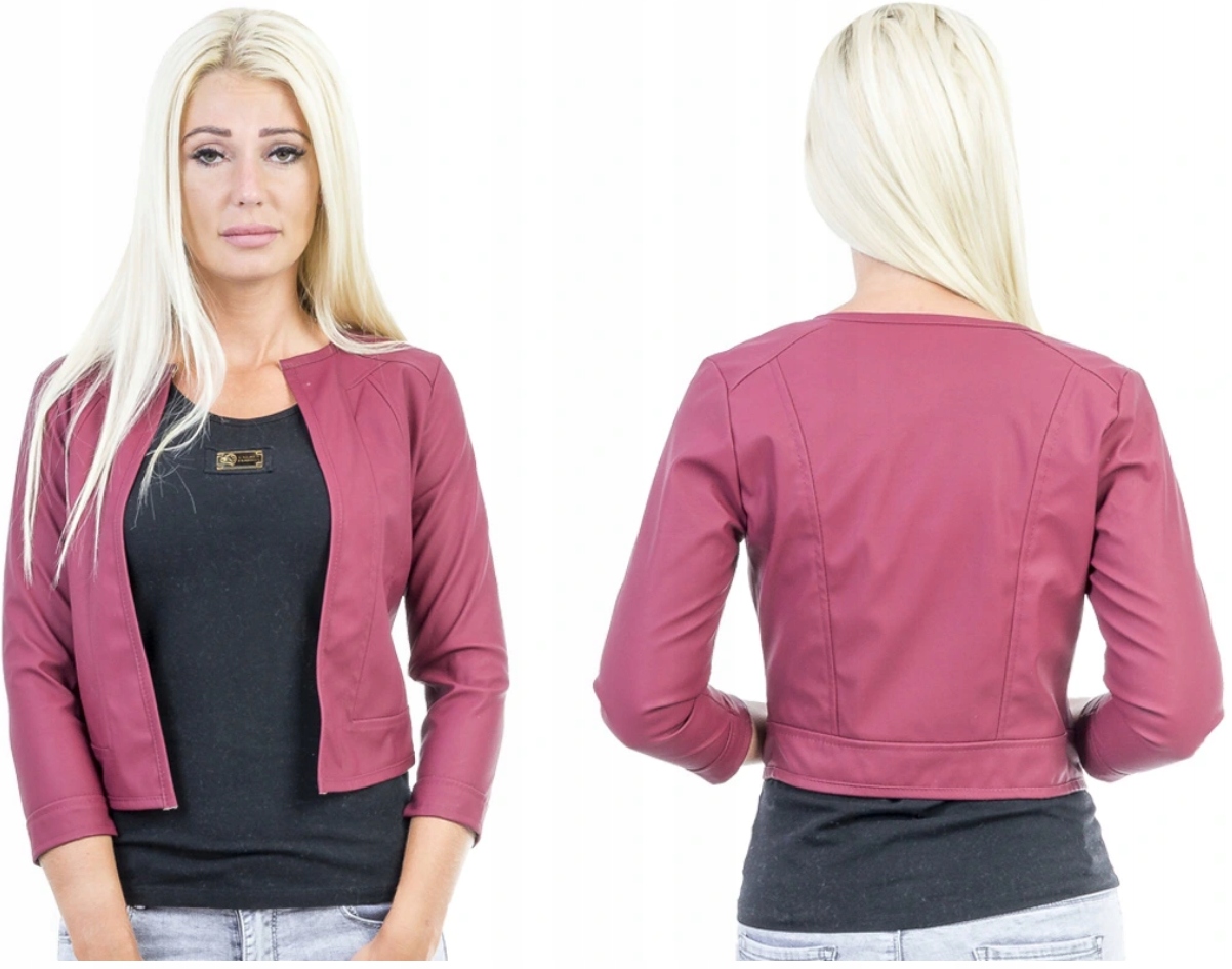 

Bolerko Marynarka Żakiet Eko Skóra (36-50) 44