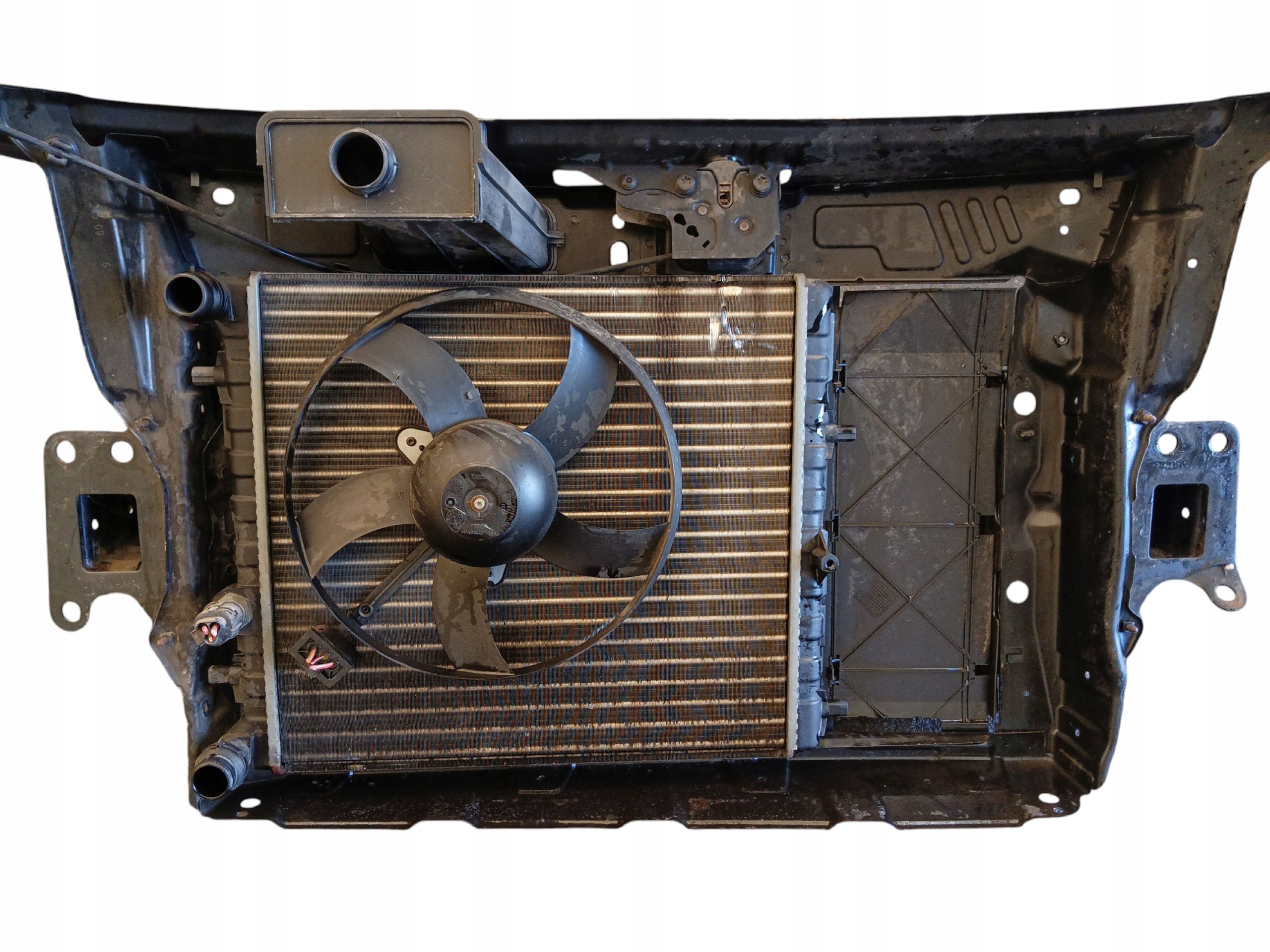 support panel for radiators radiator fan SKODA FABIA II 2 (2007-2010) 1.2 6V 60KM