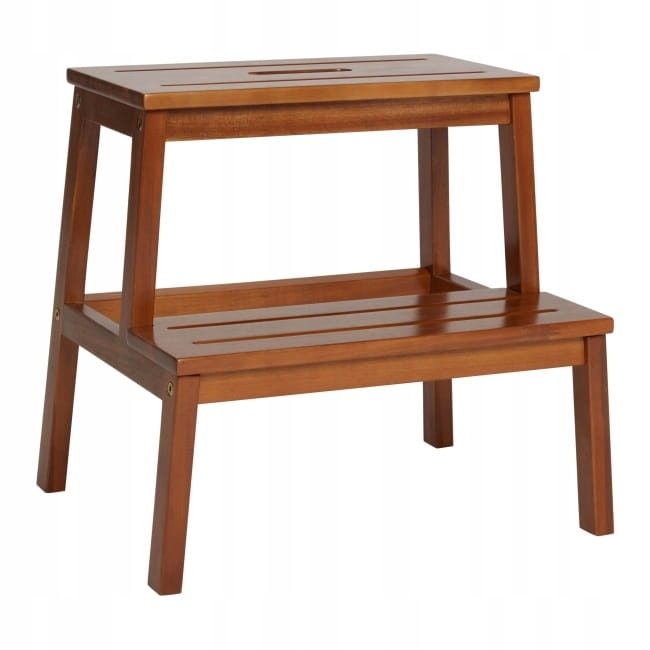 Taboret ze schodkiem GoodHome Rozela Materiał inny materiał