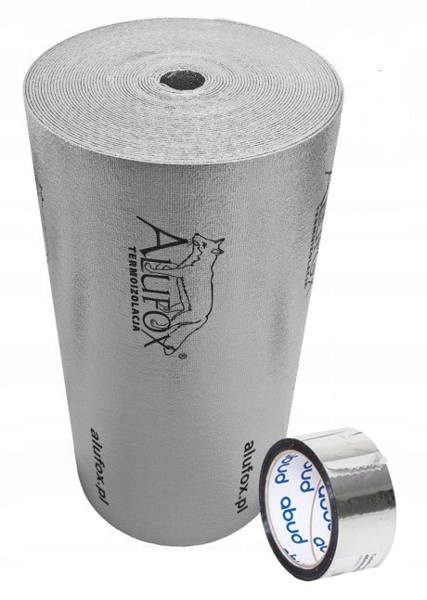 

Alufox Folia termoizolacyjna 20m2+1x taśma
