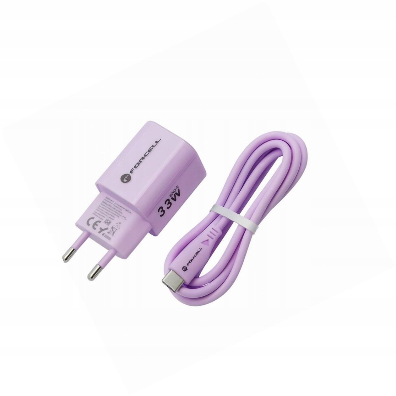 Szybka ładowarka Gan 33W 2 porty z kablem Usb-c do Lg Velvet 5G