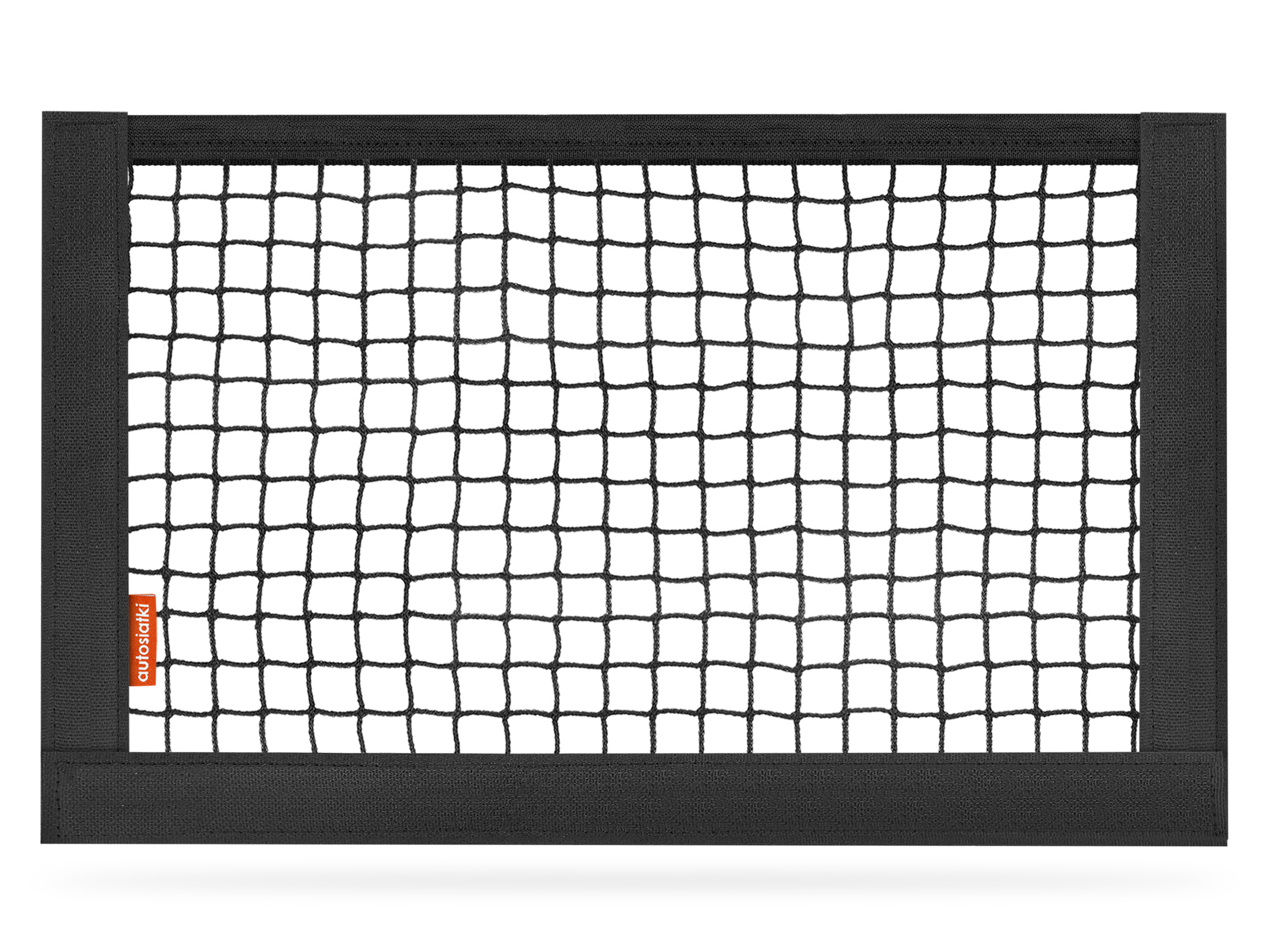 Organizer samochodowy z siatka do bagażnika na akcesoria na rzep 25x45cm