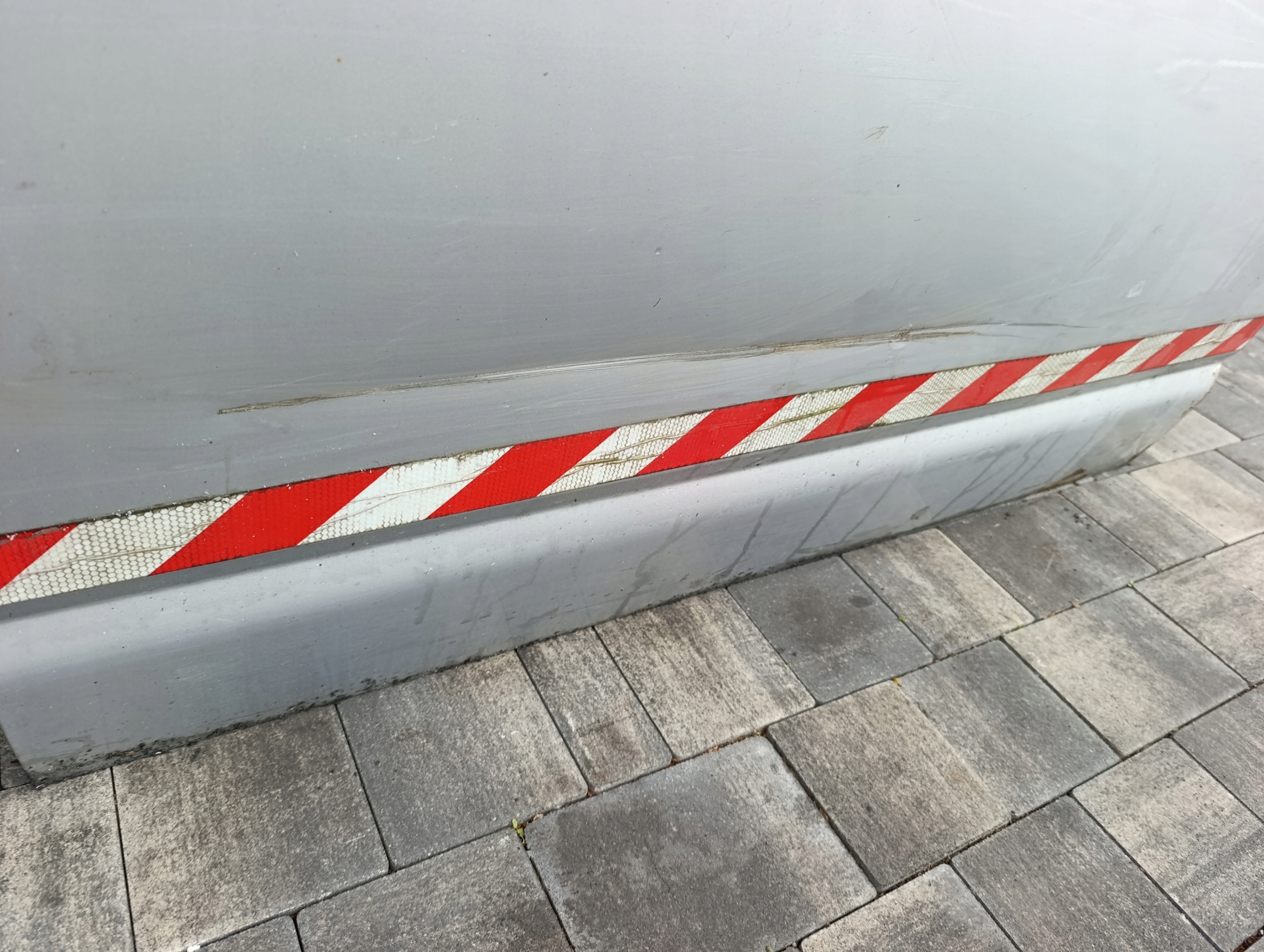 door sliding VW T5 T5 lift side right silver