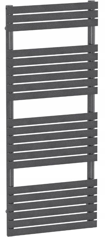 Kúpeľňový radiátor Zehnder Ax Spa 118.8x50 Grafit 586W Roz 45 cm 4 Bar