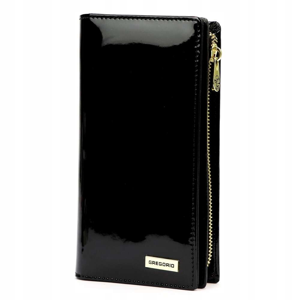 Dámská peněženka Gregorio LS-124 kožená černá s Rfid ochranou