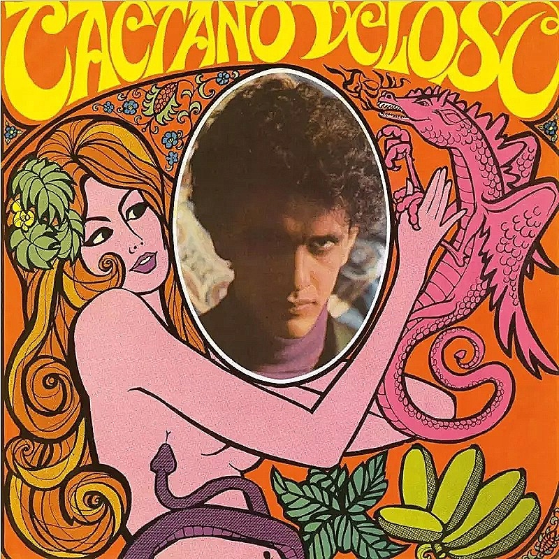 Lp Caetano Veloso: Caetano Veloso Opaque Pink Vinyl Limited (Russia) Clr, L