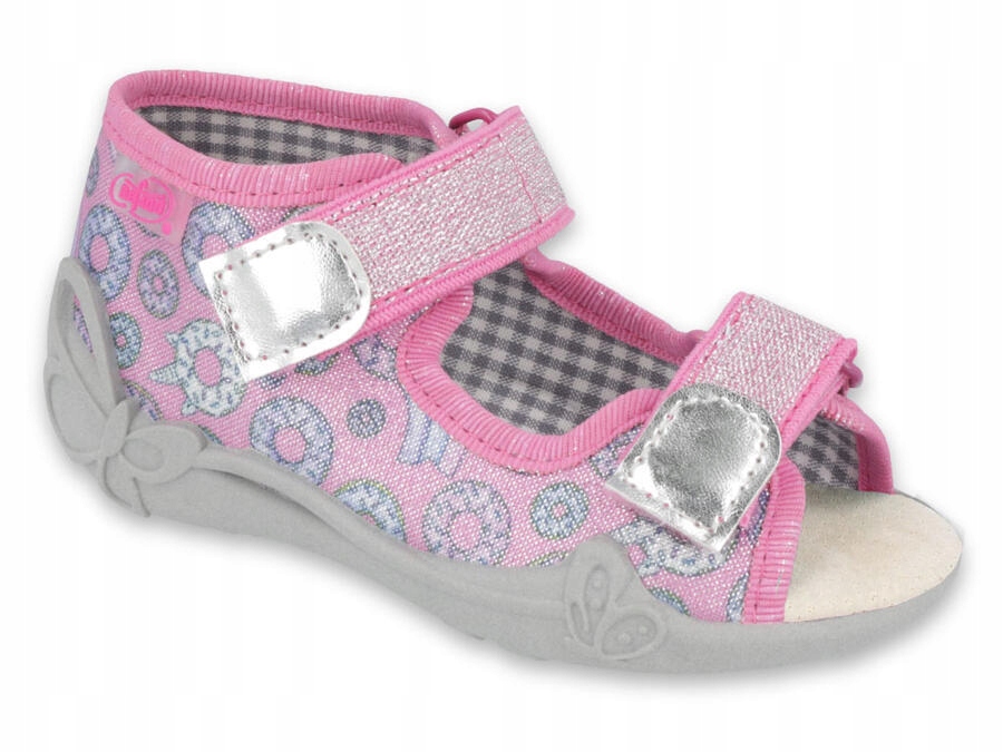 BEFADO sandały dziewczęce PAPI 242P106 różowe 22