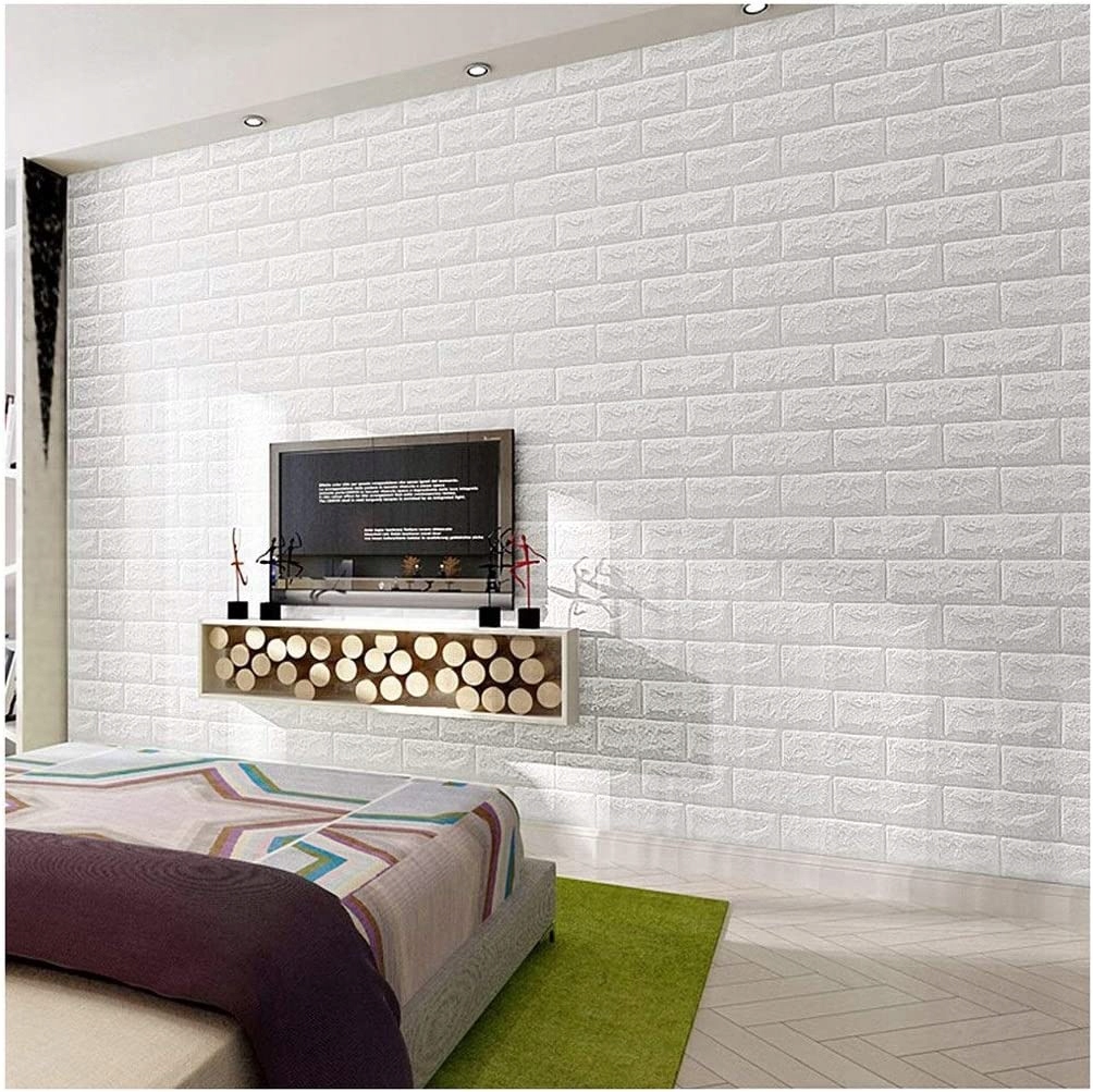 20x PANELE ŚCIENNE SAMOPRZYLEPNE CEGŁA TAPETA MUR PANEL ŚCIENNY PANELE 3D Rodzaj samoprzylepna