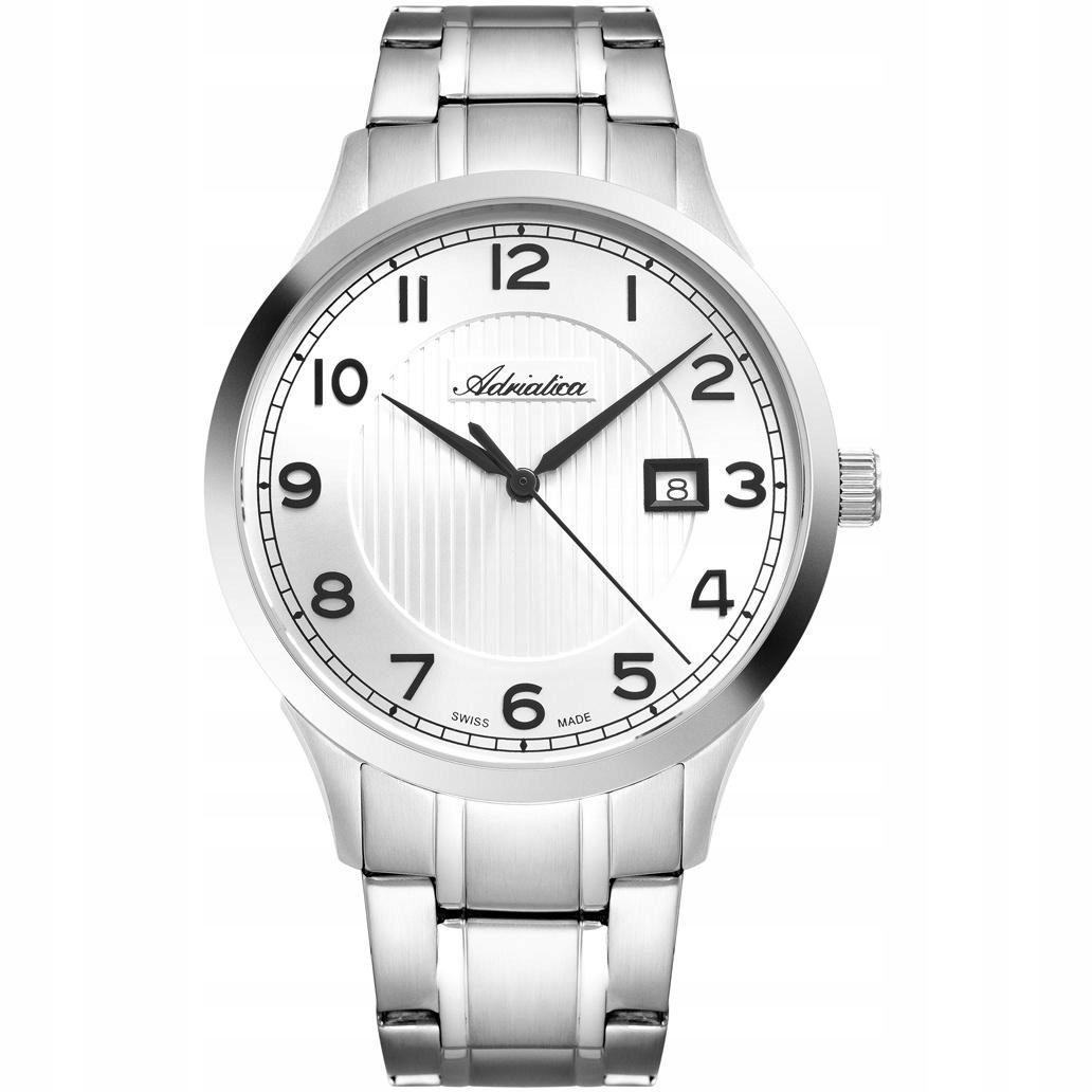 Pánské Hodinky Adriatica A8316.5123Q stříbrný náramek