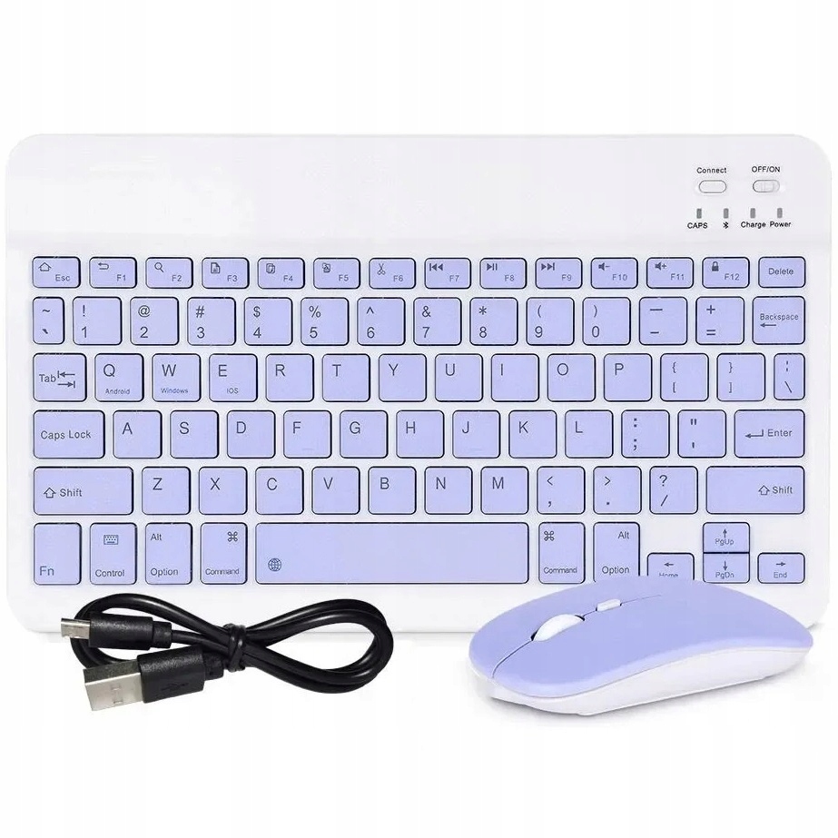 Klawiatura Bezprzewodowa Bluetooth Do Samsung Lenovo Xiaomi Huawei