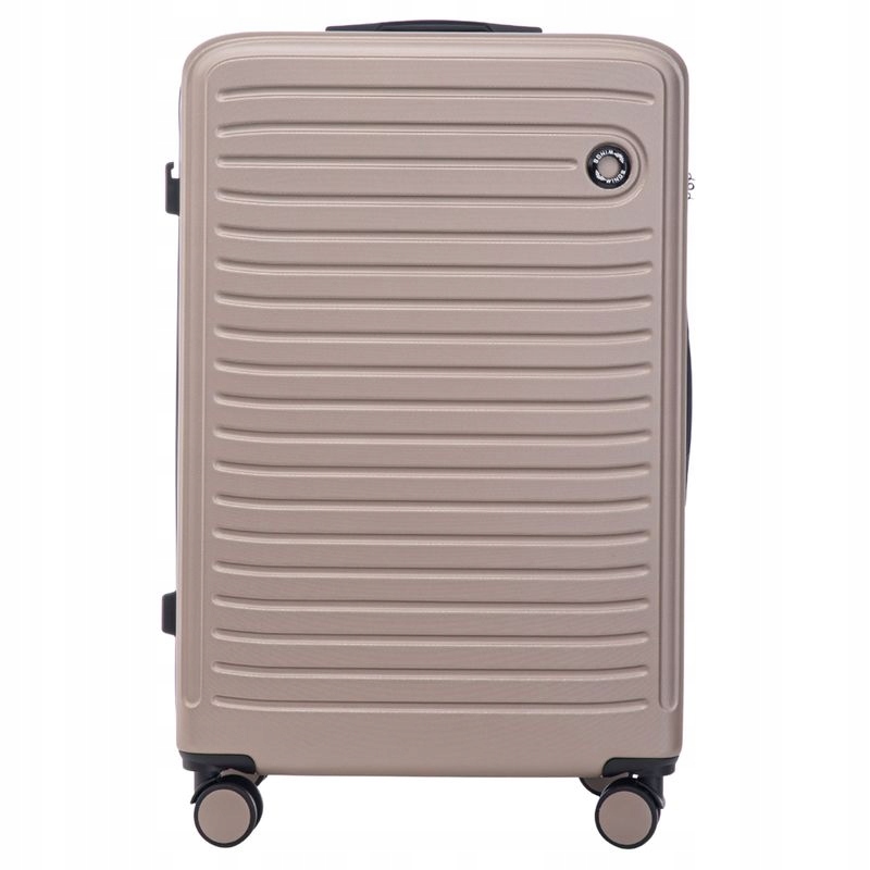 Walizka Wings Abs Średnia Coot 4 Koła 24" 63L Champagne