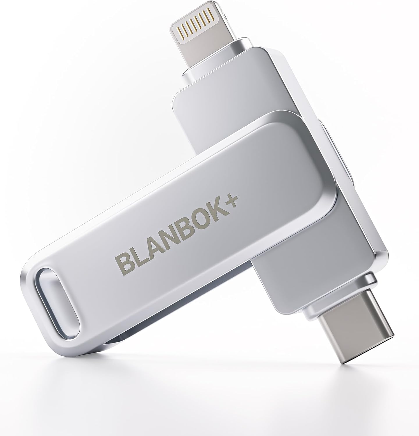 Pendrive Do Telefonu Dysk Przenośny Pamięć 256GB Blanbok+ Solidny Adapter