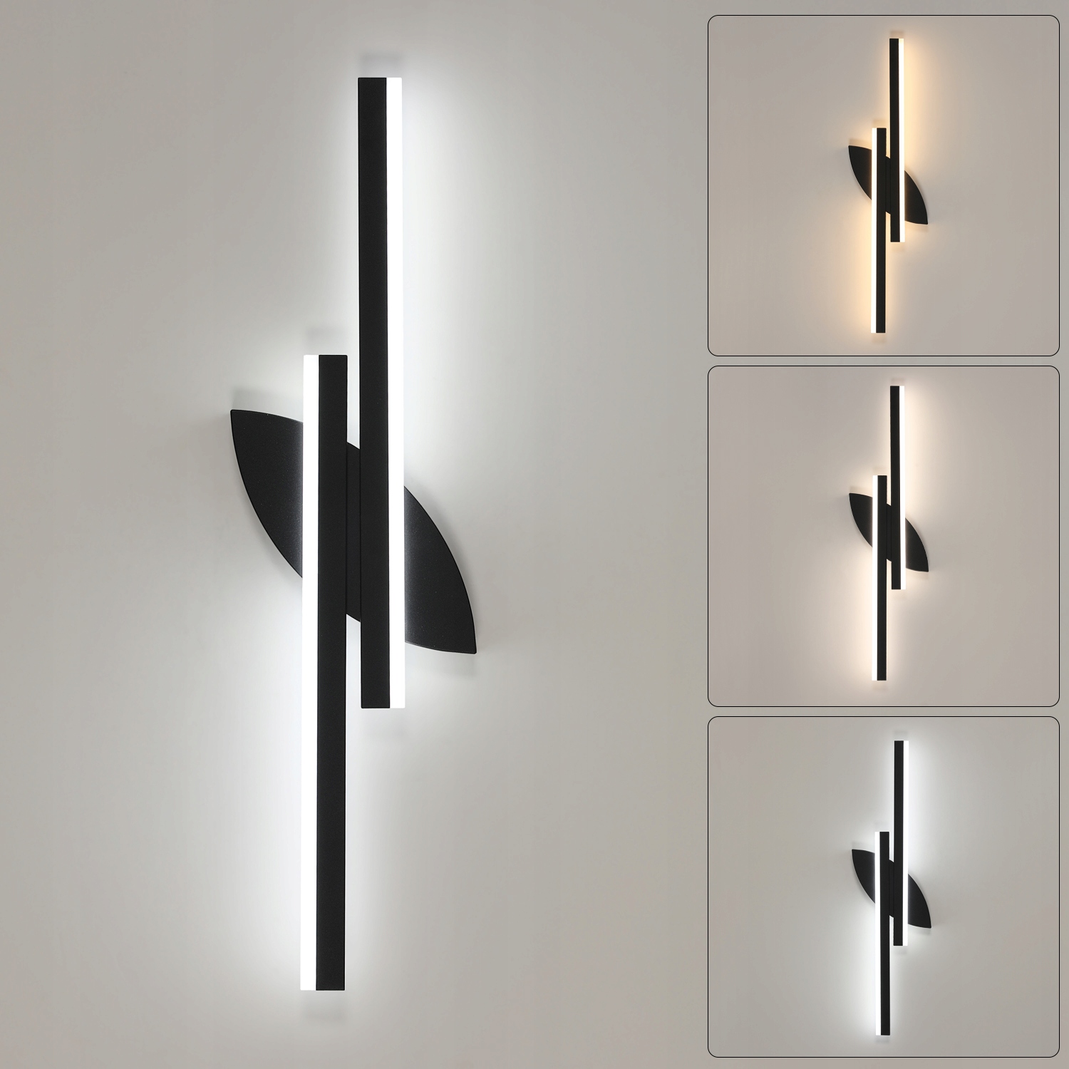 Lampa Ścienna Led 72 cm do Sypialni Przedpokoju i Schodów 3000K/4500K/6500K