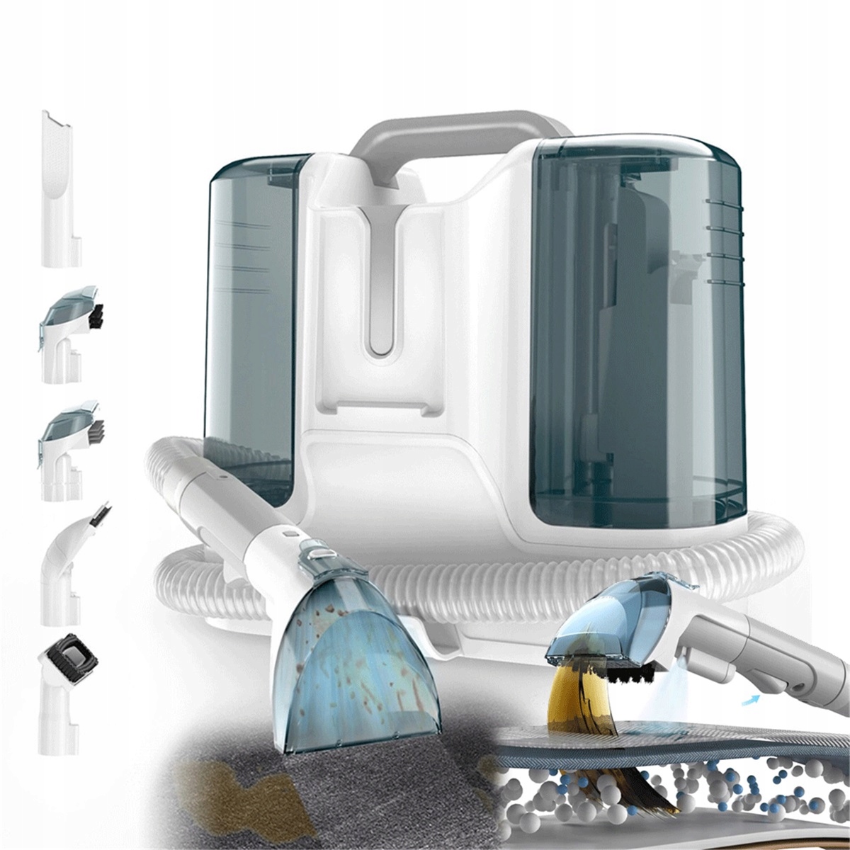 Urządzenie Do Prania Schodów 1800ML+600ML Z Wieloma Końcówkami