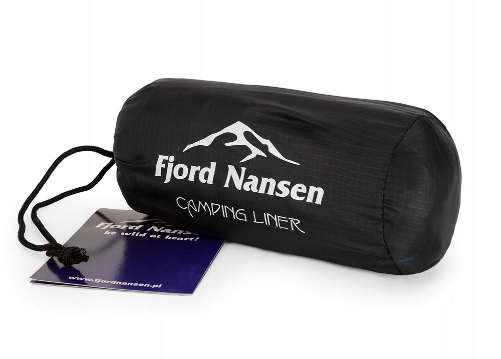 FJORD NANSEN PROFI LINER WKŁADKA DO ŚPIWORA MUMIA Kolor dominujący odcienie szarości